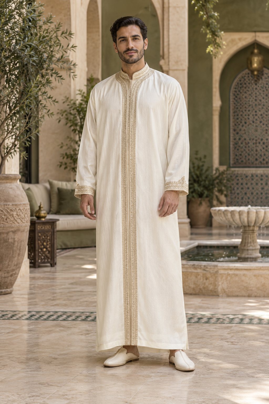 قفطان مغربي رجالي